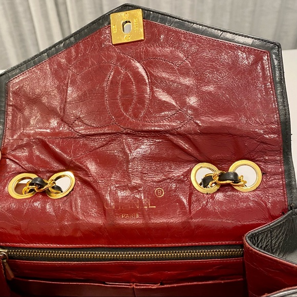 ❌SOLD❌Vintage Chanel Chevron Flap (firm price) - Picture 8 of 10